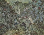 Vincent Van Gogh Les Peiroulets Ravine (nn04) china oil painting artist